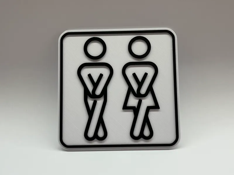 Toilet Sign