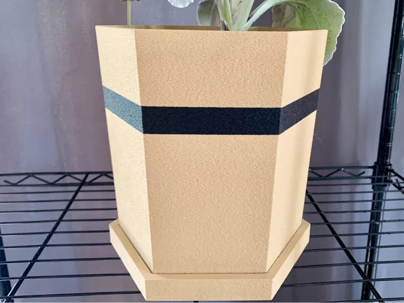 Hexagonal Planter, XL, 173x200x201mm