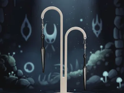 Hornet Needle Earrings - Silksong