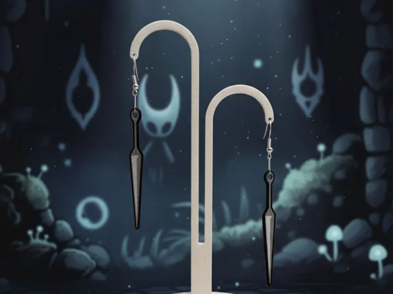 Hornet Needle Earrings - Silksong