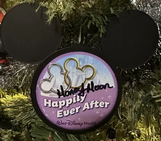 Disney Button Holder Ornament