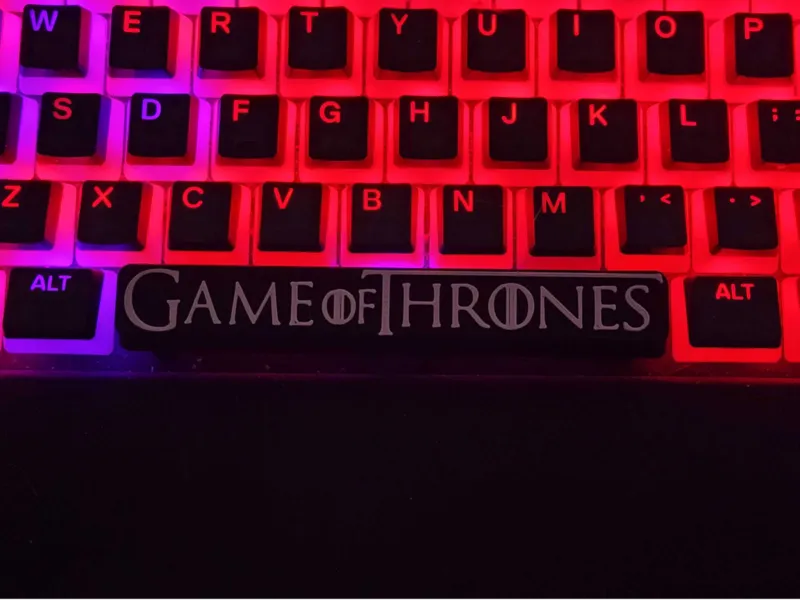 Game of Thrones Spacebar Keycap