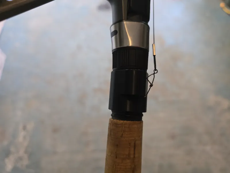 Line holder for fishing rod