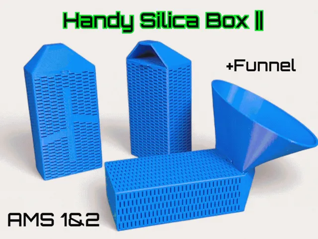 Handy Silica Box - AMS2 Desiccant Container