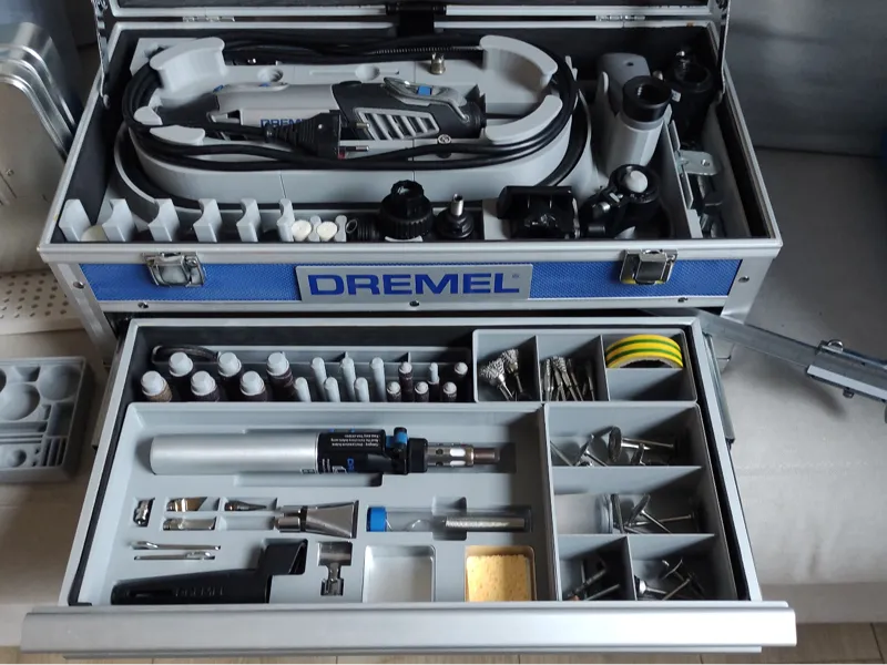 Dremel 4000 and Dremel 2000 Gridfinity Organizer