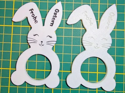 Grinning Easter Bunny