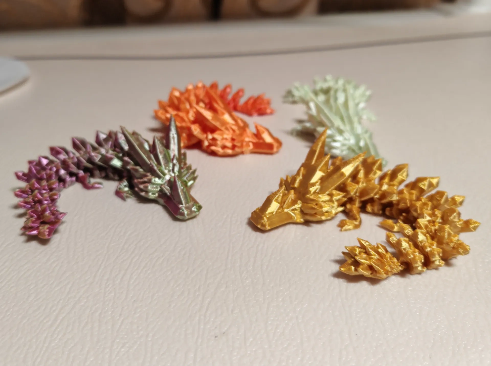 Miniatura 1 do modelo 3D 水晶龙，水晶幼龙，水晶龙宝宝