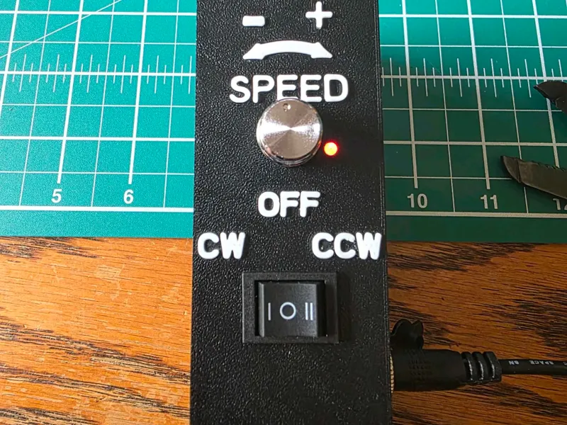 Indicator light and letters version