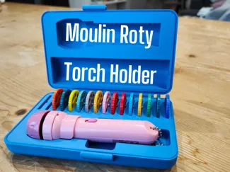 Moulin Roty Torch and stories holder
