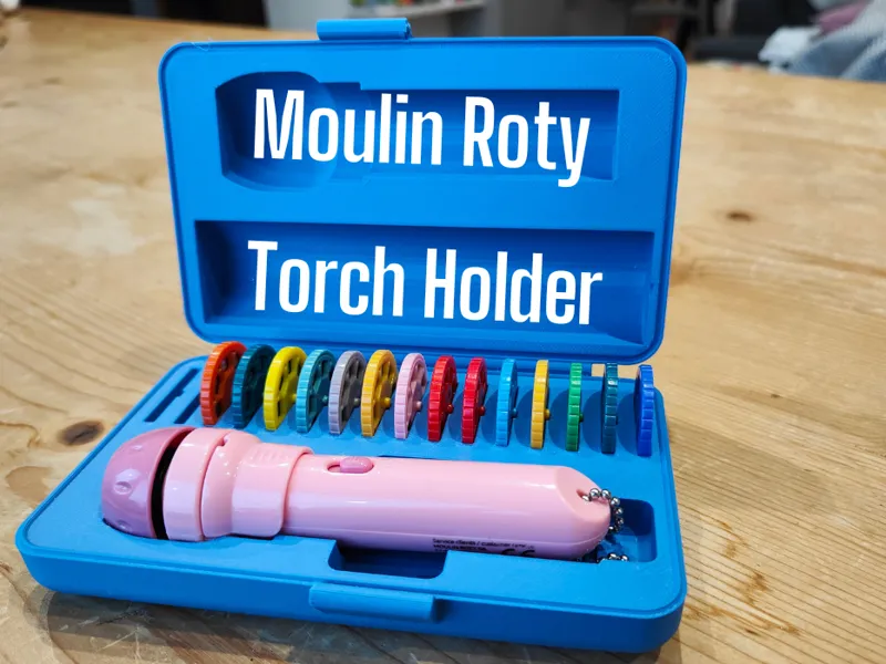 Moulin Roty Torch and stories holder