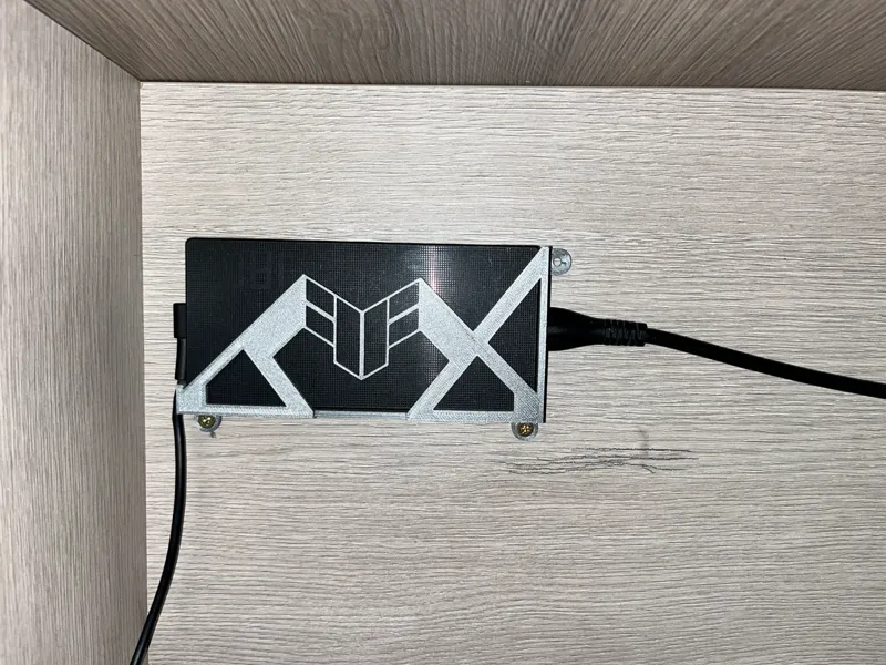 Asus TUF Gaming F15 power adapter holder/mount