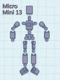 Micro figurine articulée Mini 13 — photo 7