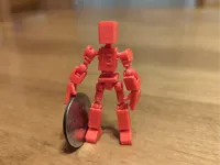 Micro figurine articulée Mini 13 — photo 1