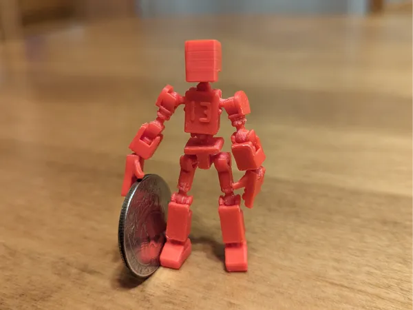 Micro figurine articulée Mini 13