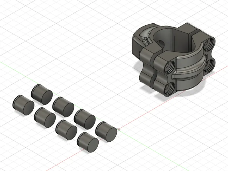 Kukirin G2 Master lamp mount