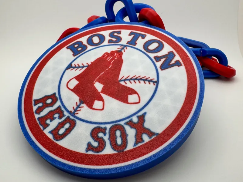 Boston Red Sox Oversize Chain Necklace
