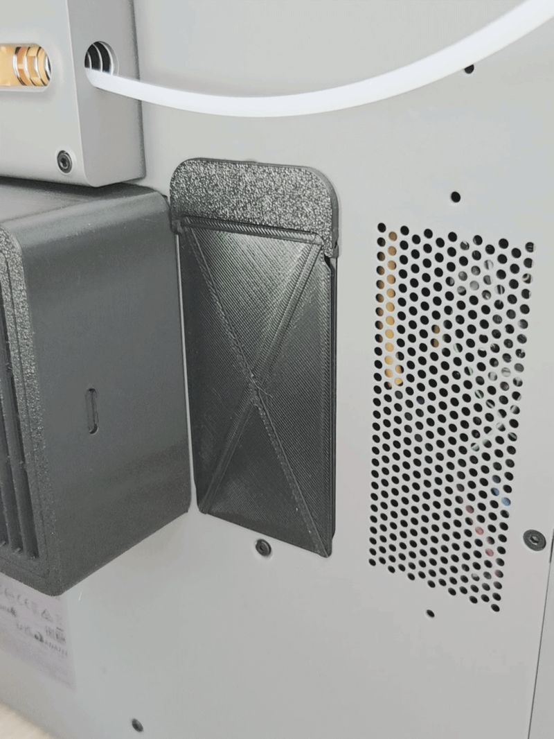 Lightweight Poop Chute Flap - P1S, P2S, X1C, X2D