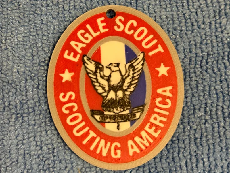 Eagle Scout Keychain