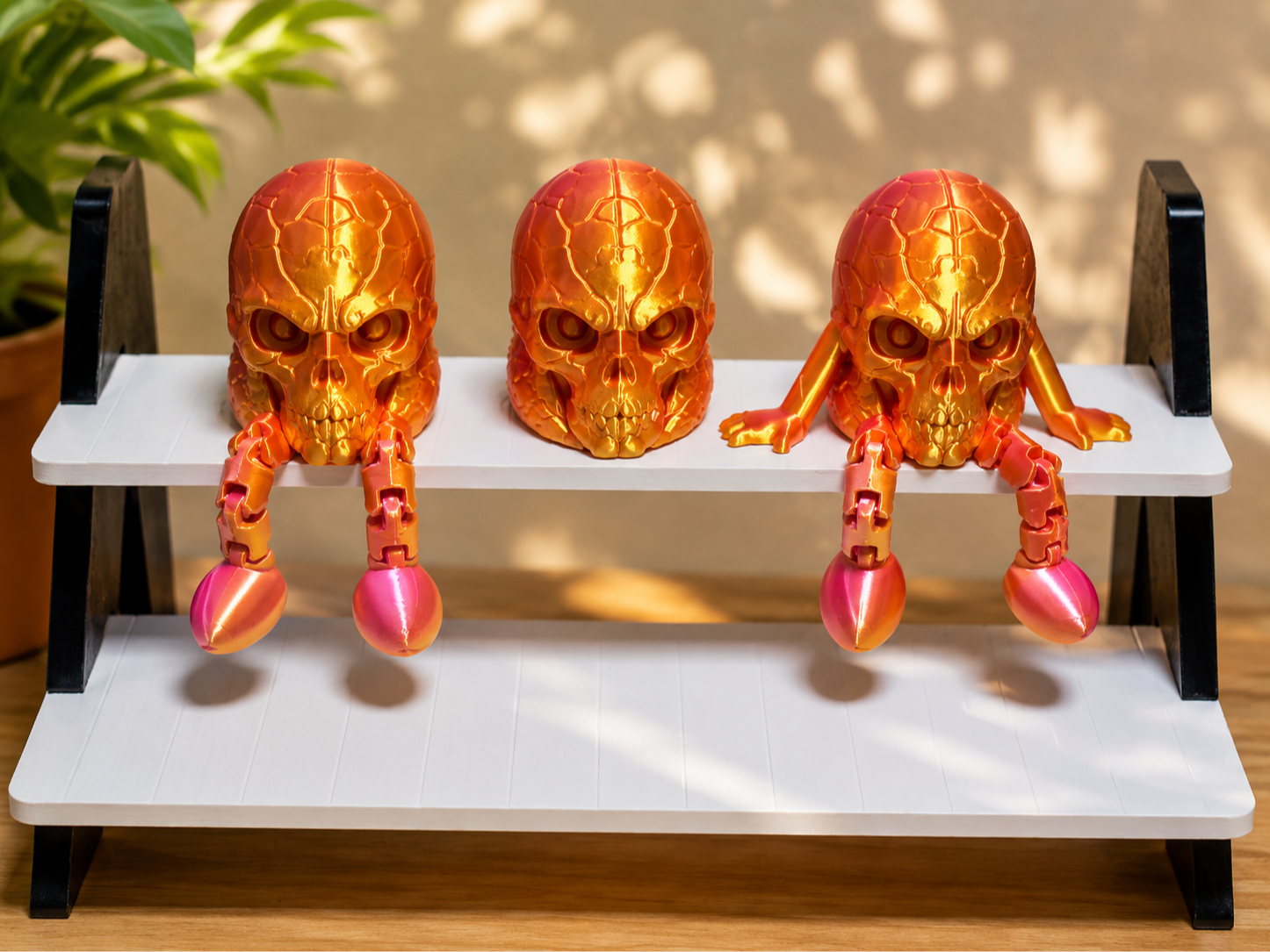 Skullies Articulated,flexy Mini Figurine