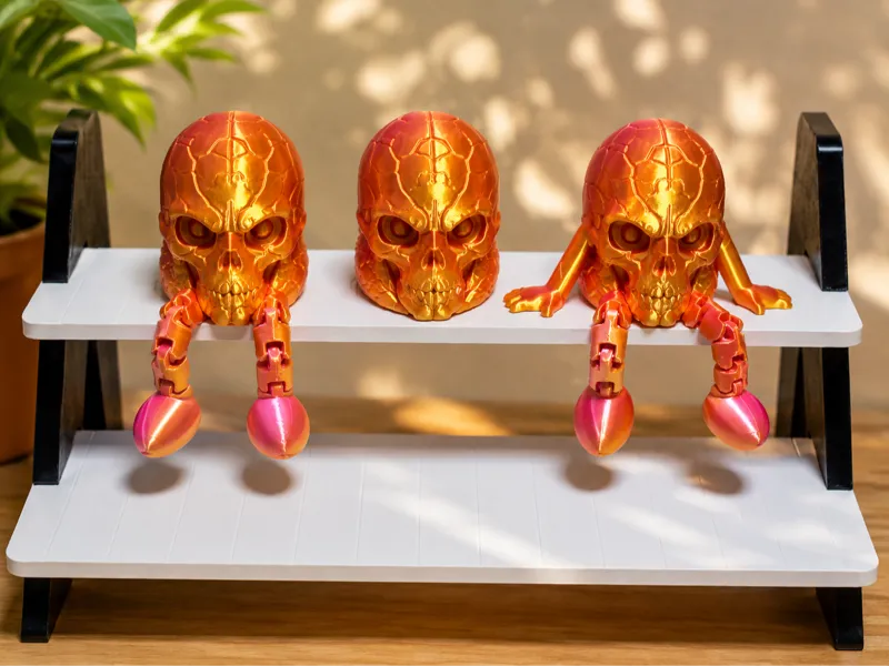 Skullies Articulated,flexy Mini Figurine