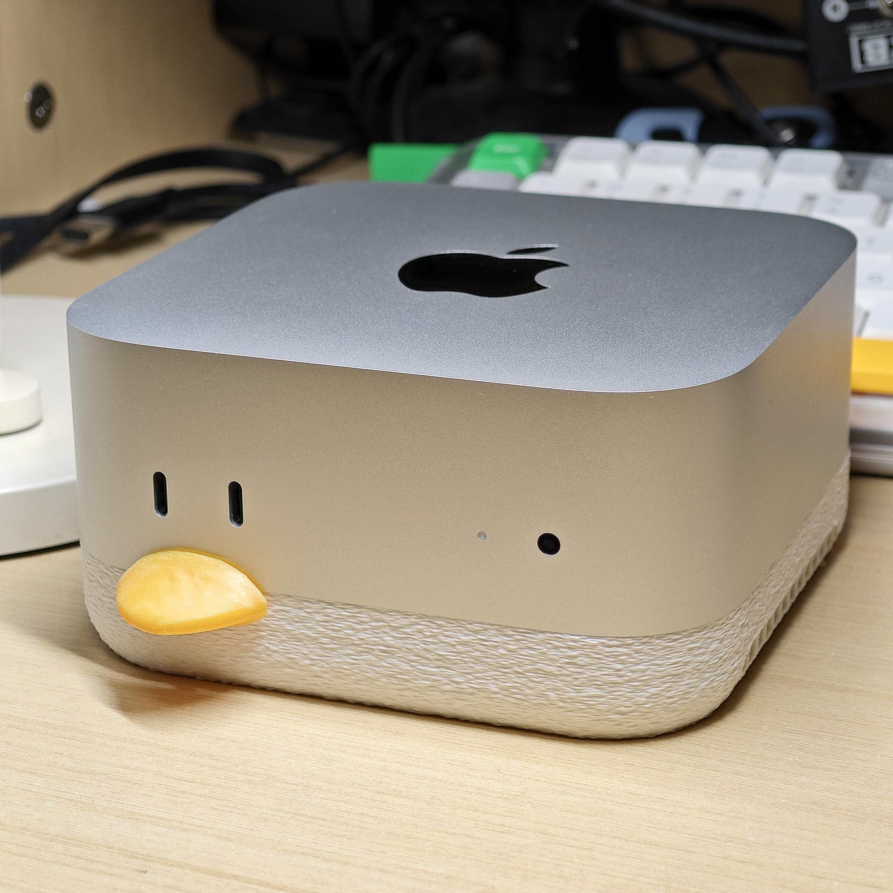 Miniatura 10 do modelo 3D mac mini M4底座（支持SSD）