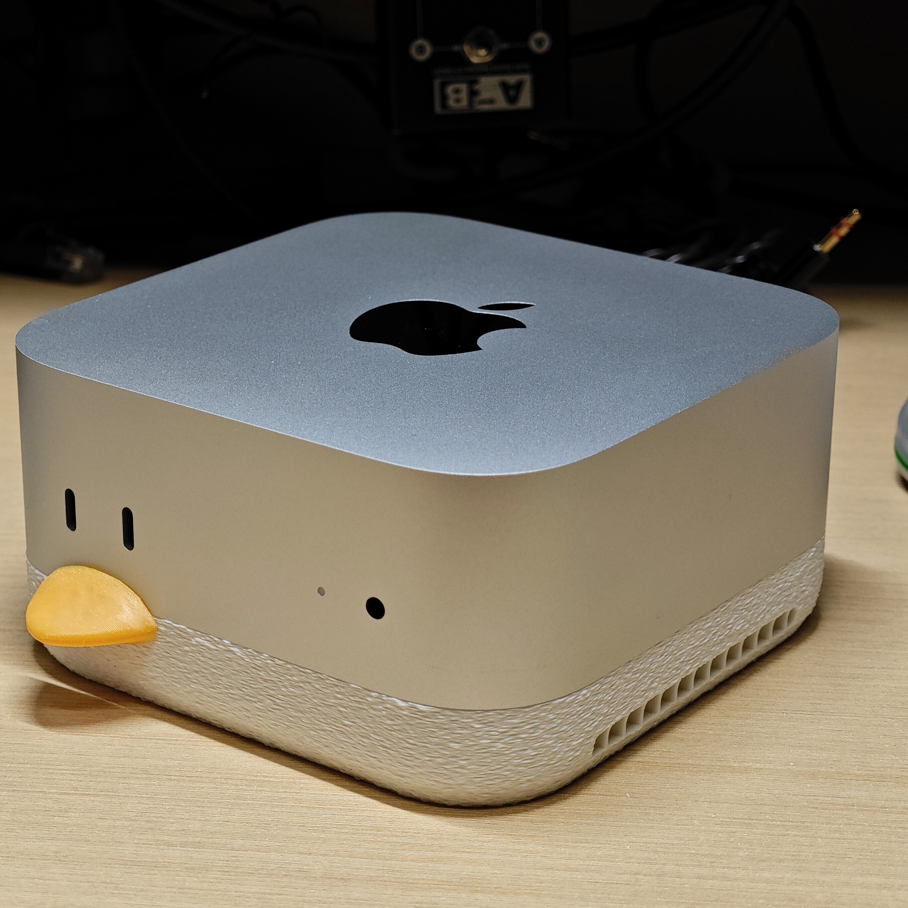 Miniatura 7 do modelo 3D mac mini M4底座（支持SSD）
