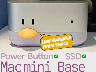 mac mini M4底座（支持SSD）