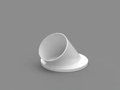 Angled Bottle Holder - 88m inner dimensions