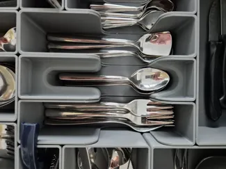 Gridfinity Kitchen Collection Tea Spoon Bin 4x1