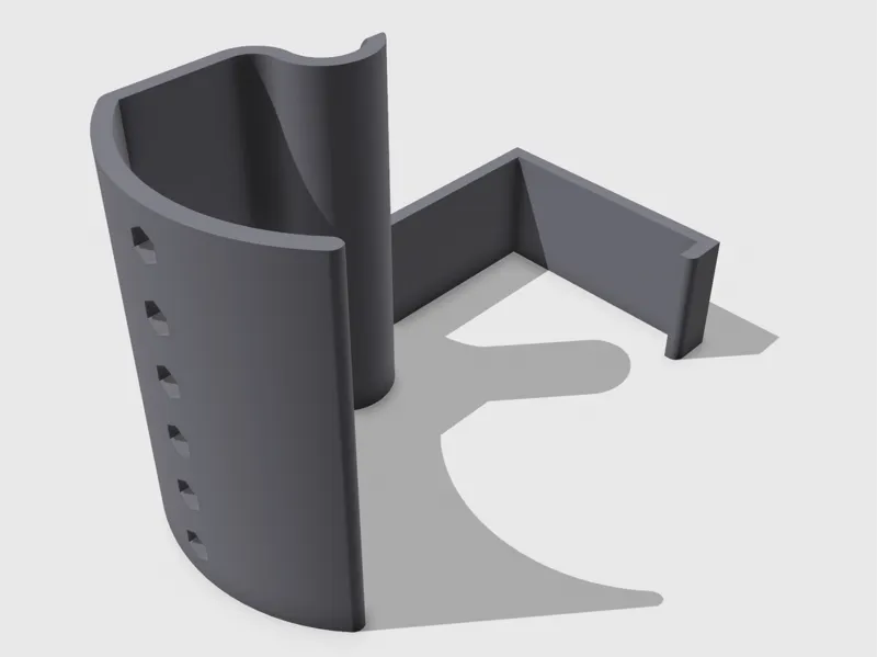 shower controls soap hanger - no supports