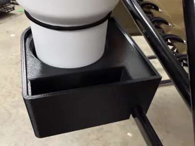 Camping Recliner Cup holder with Phone Holder