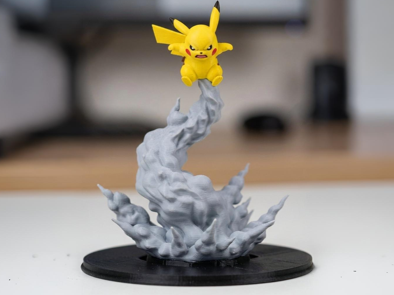 Pokemon - Pikachu Jump Diorama