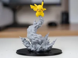 Pokemon - Pikachu Jump Diorama