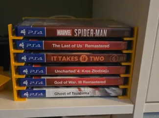 Games holder for PS4 / PS5