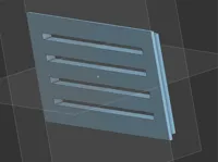 Grille de ventilation pour boîtier — photo 1