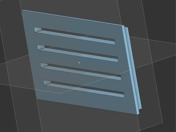Grille de ventilation pour boîtier