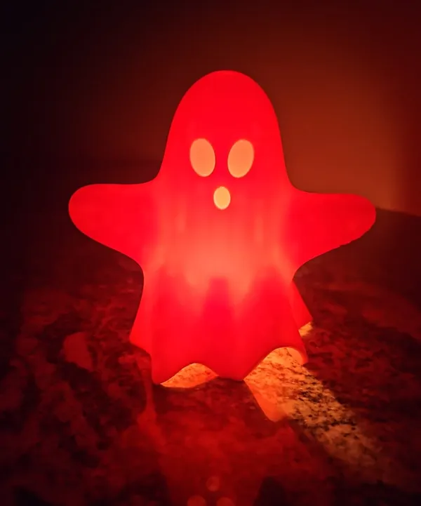 Photophore fantôme Halloween