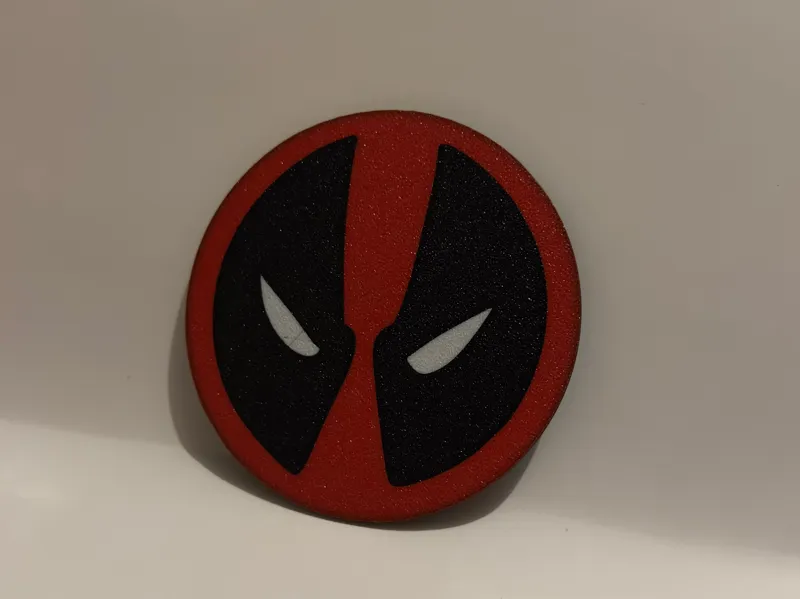 Deadpool Coaster 100mm