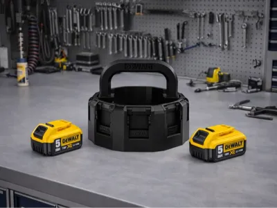 handle case / working case 8 dewalt battery holder