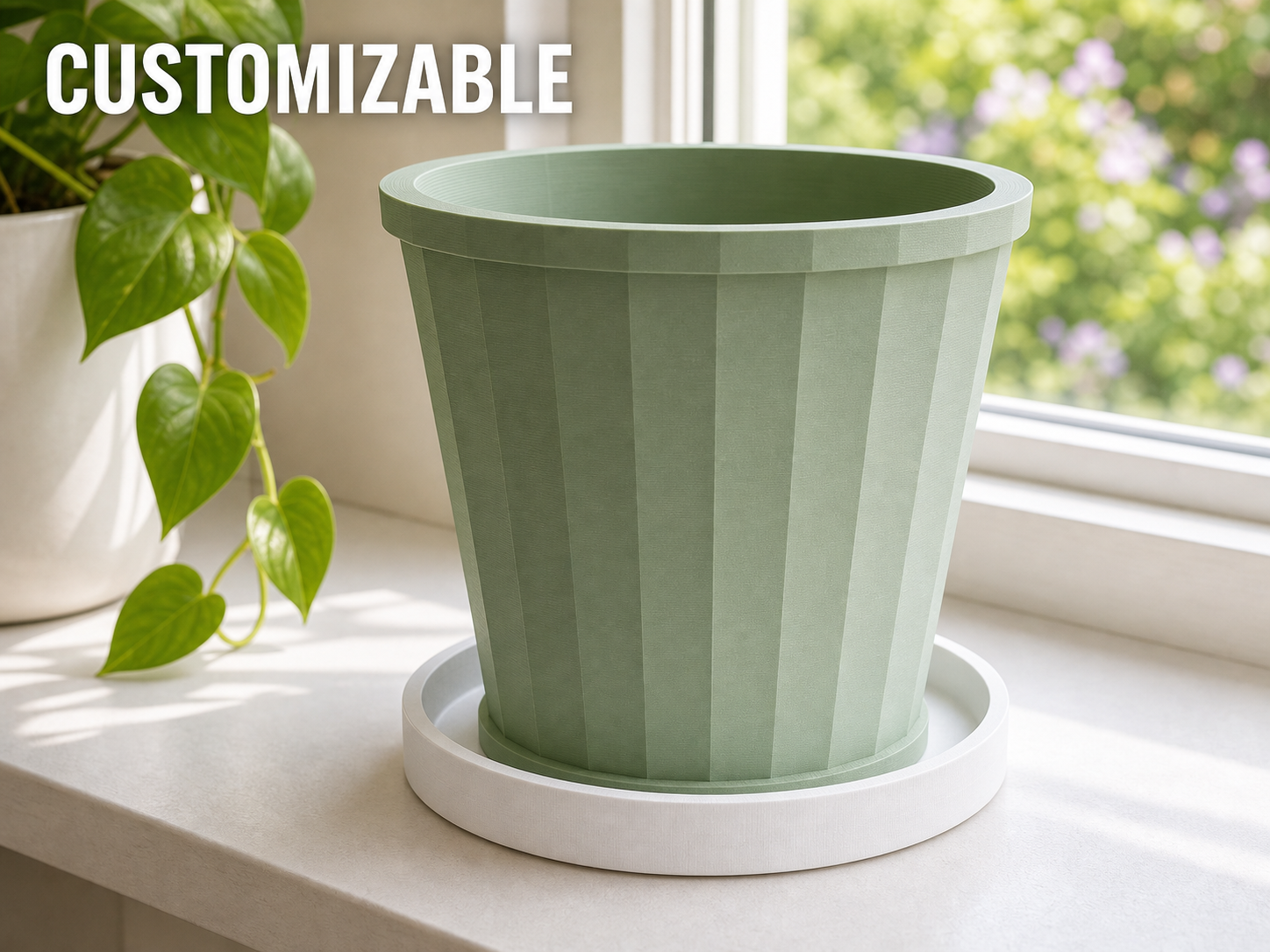 Customizable Planter - Parametric Custom Pot