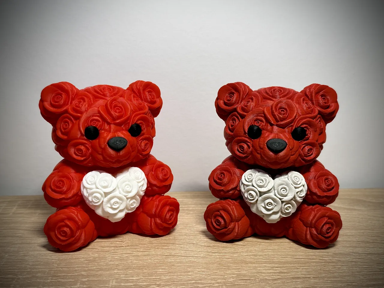 Valentine Rose Bear view 2