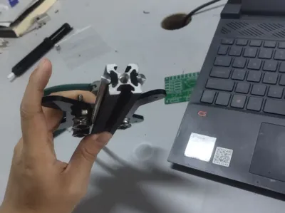 2020 or 2040 profile converted to dual-axis guide rail