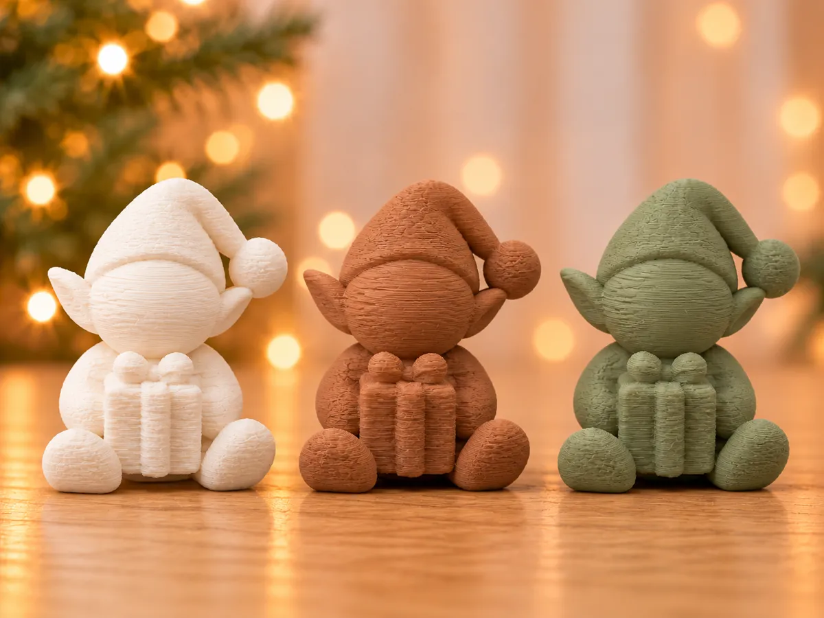 Christmas Elf - Free 3D Print Model - MakerWorld