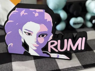 Kpop Demon Hunters Rumi Lightbox