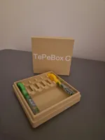 TePeBox for 6 brush with cap