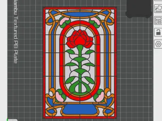 Stranger Things - Creel House Stained Glass Window