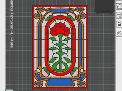 Stranger Things - Creel House Stained Glass Window