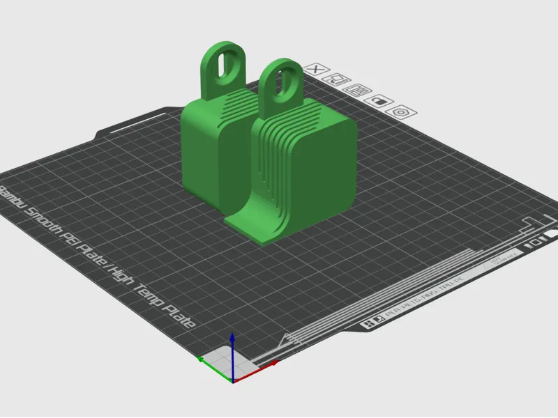 A1 Mini - Minimal IKEA Skadis 7 Plates holder