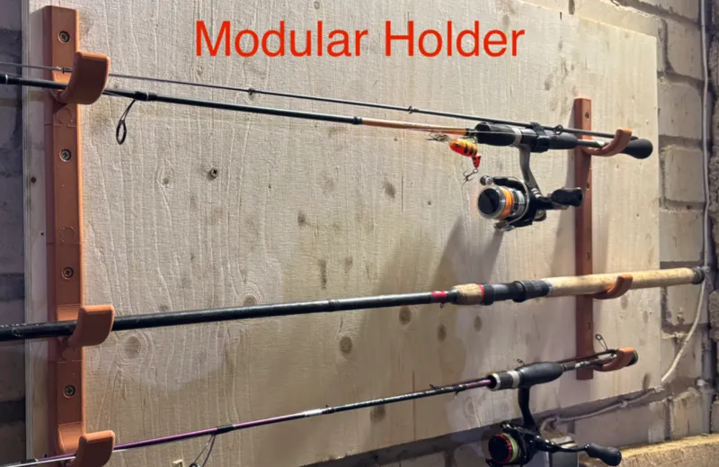 Modular Fishing Rod Holders