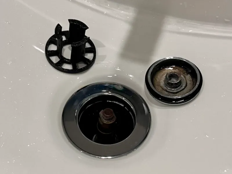 Tiny drain grid that keeps your plumbing safe